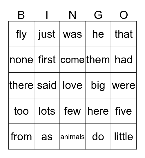 Week 27 Bingo Card