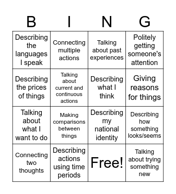 J34 trial (again) Bingo Card