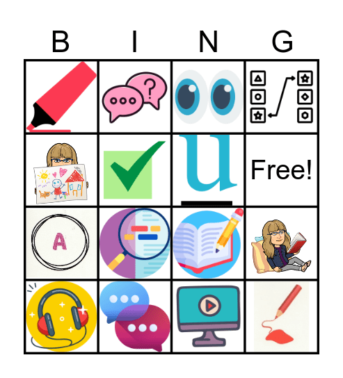 Instructions Bingo Card