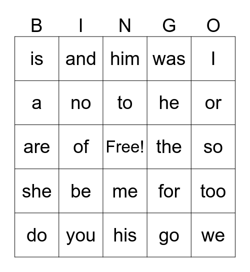 Janueliz's Bingo Board Bingo Card