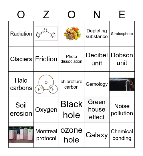 OZONE DAY Bingo Card
