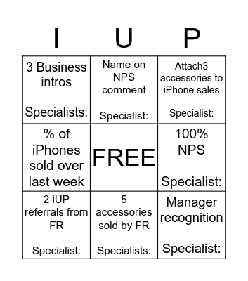 Celebrate Bingo Card