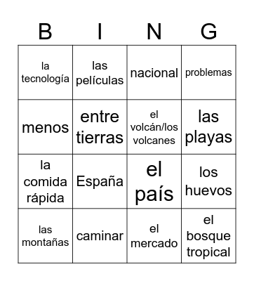 Spa 3 EPA Bingo Card