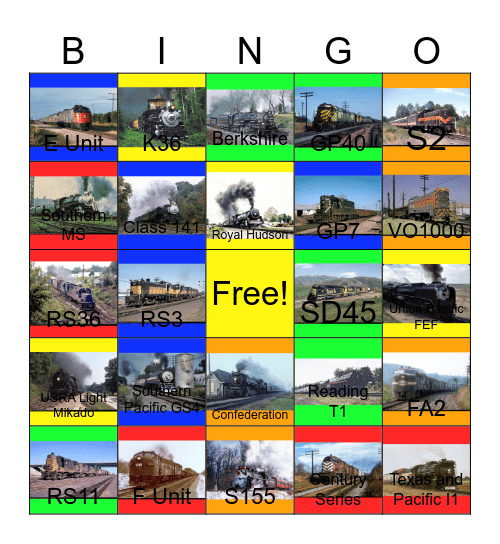 A 70’s Potpourri Bingo Card