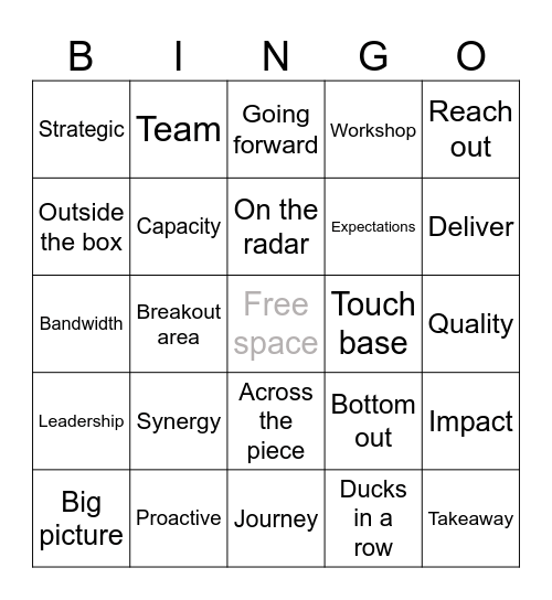 Management BS 🚽 Bingo Card