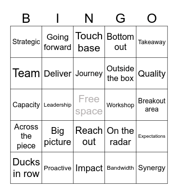 Management BS 🚽 Bingo Card