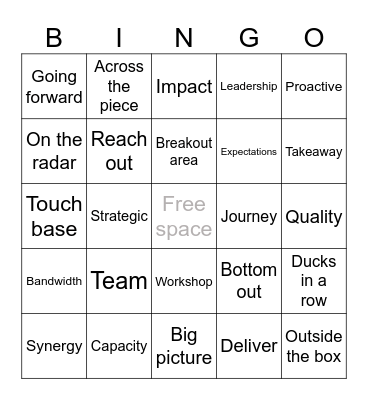 Management BS 🚽 Bingo Card
