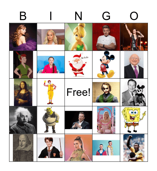 Similes Bingo Card