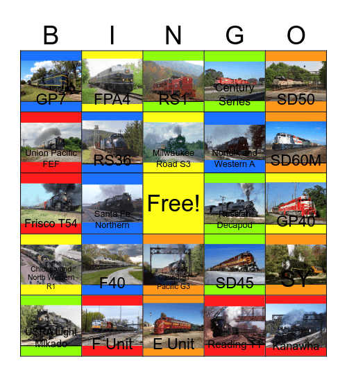 The Midwest Ramble Bingo Card