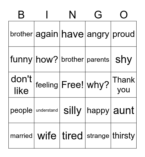 Sign it Bingo Card