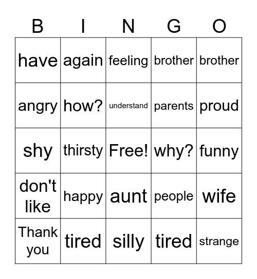 Sign it Bingo Card