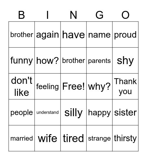 Sign it Bingo Card