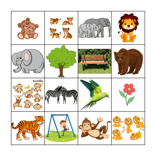 Unit 8 + 7 Bingo Card