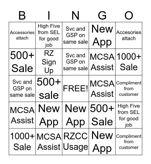 Fab Bingo