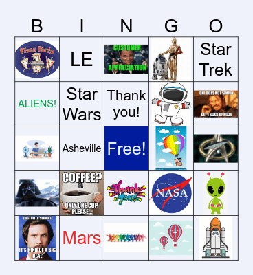 Above & Beyond -- #CSWeek2023 Bingo Card