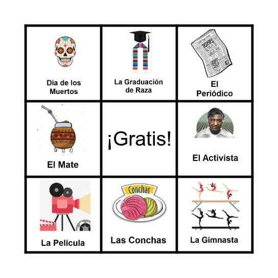 ¡Bruin Lotería! Bingo Card