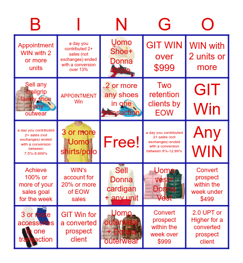 Convert the Mon-Believers Bingo Card