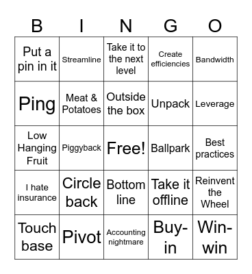 REG BINGO 2023 Bingo Card