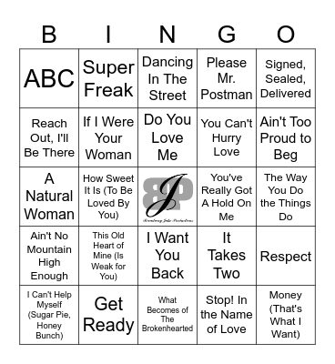 MOTOWN FAMILY Bingo Card