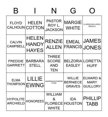 Proclaiming And Exclaiming Our Love! Bingo Card