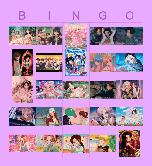Bingo (hanavbara edition <3) Bingo Card