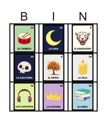 LOTERÍA Bingo Card
