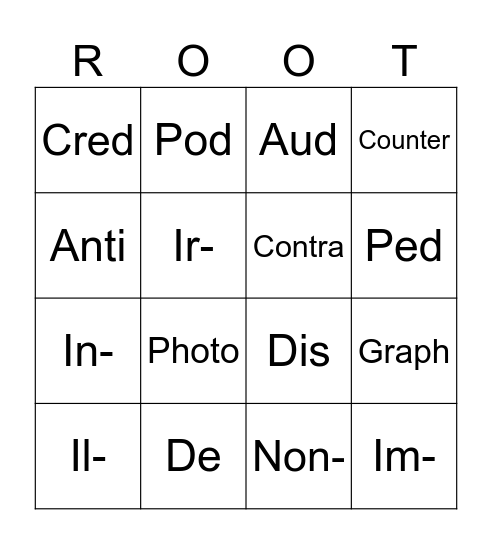 greek-and-latin-roots-and-affixes-bingo-card