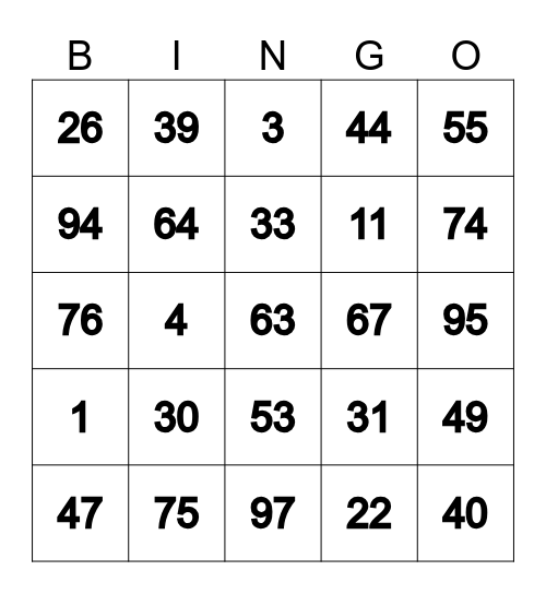 UrNoobPotato's Bingo Card