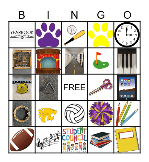 WILDCAT BINGO Card