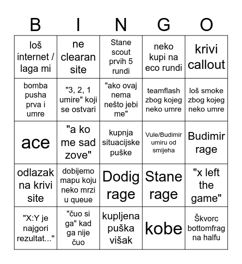 auticibrmbrm kanter Bingo Card