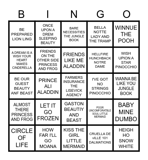 IRON HORSE KIDS Bingo Card