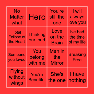 Big Ballardz Bingo Card