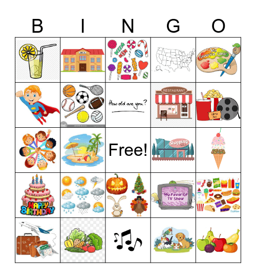 Getting to Know You Bingo! Bingo Card