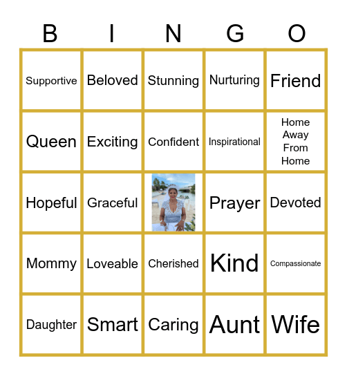 Maria's 60th Birthday Bingo Card