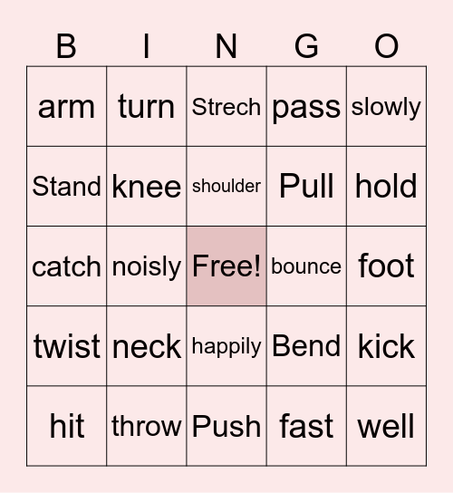 Unit 7 3rd level vocabulary Bingo Card