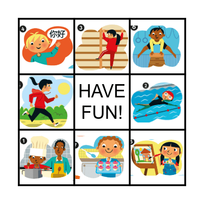 WHAT CAN YOU DO? Bingo Card