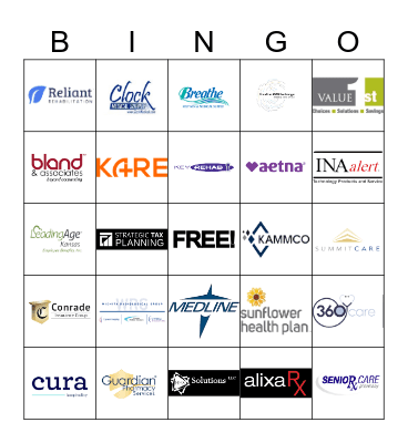 Fall Conference & Expo Bingo Card