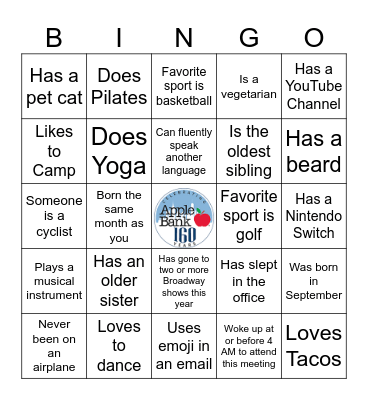 IT Strategy Development Day Bingo Mingle Bingo Card