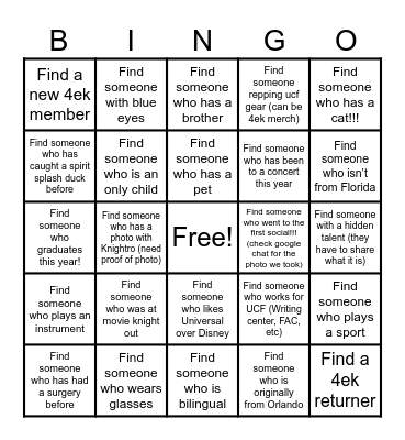 4ek 🧊 breaker Bingo Card