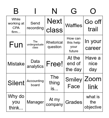 HEHE Bingo Card