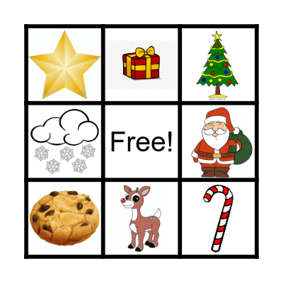 Christmas Bingo Card