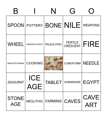 ANCIENT TIMES Bingo Card