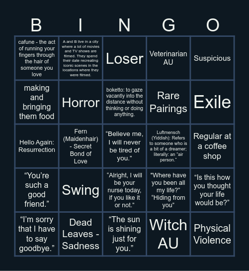 Branwyn's Fic Server Bing Bingo Card