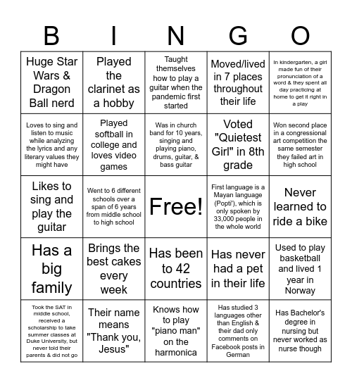 Farmer Law PC, AW Labor, & SIGNET Bingo Card