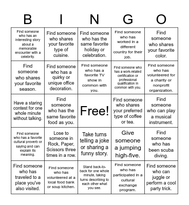 CETL Fellow BINGO Card