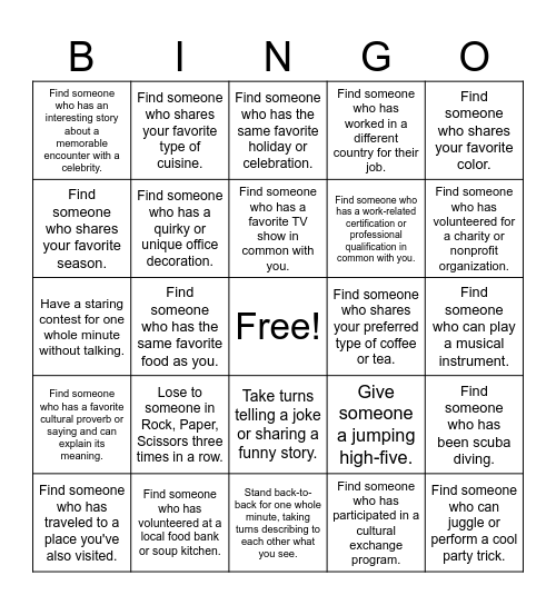 CETL Fellow BINGO Card