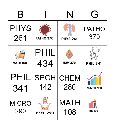 GE DEPARTMENT Bingo Card