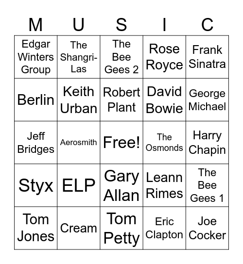 Music_09232023 Bingo Card