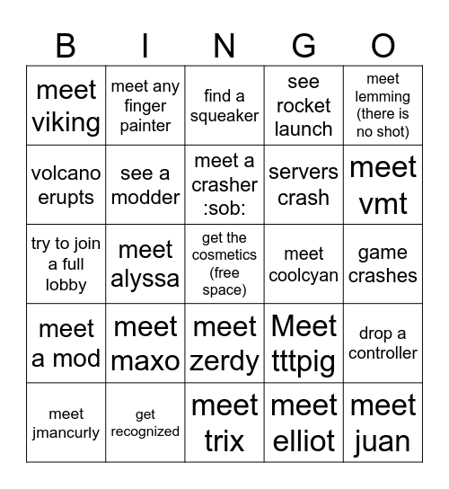 #wearevr bingo (credit to end) Bingo Card