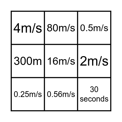 Animal speed bingo!!! Bingo Card